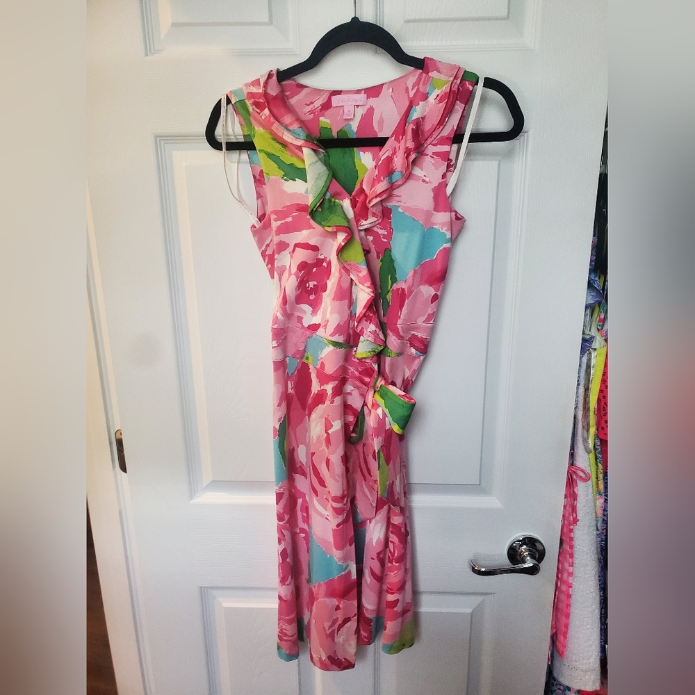 HTF HPFI Wrap Dress